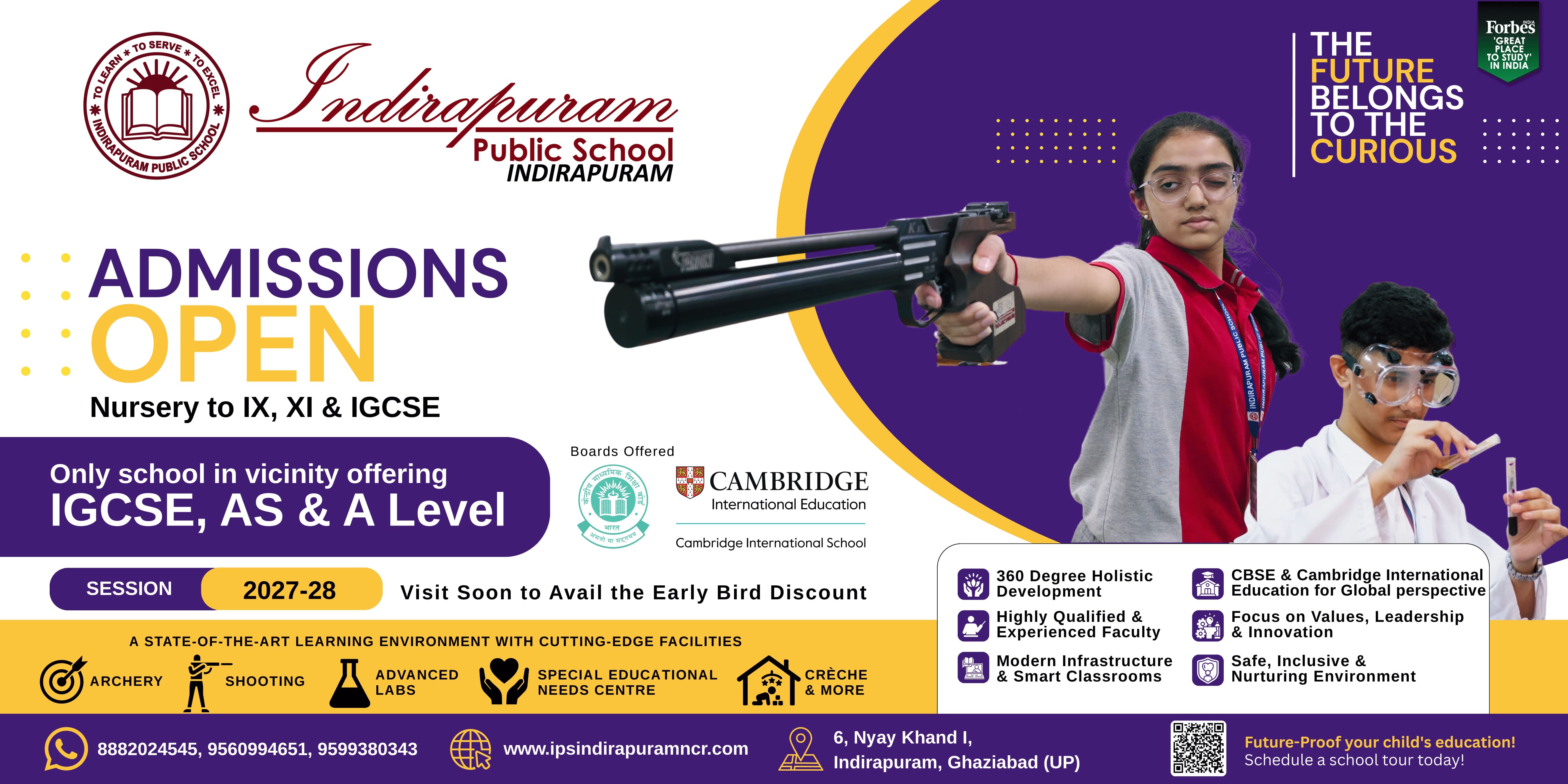 IPS Indirapuram School Popup